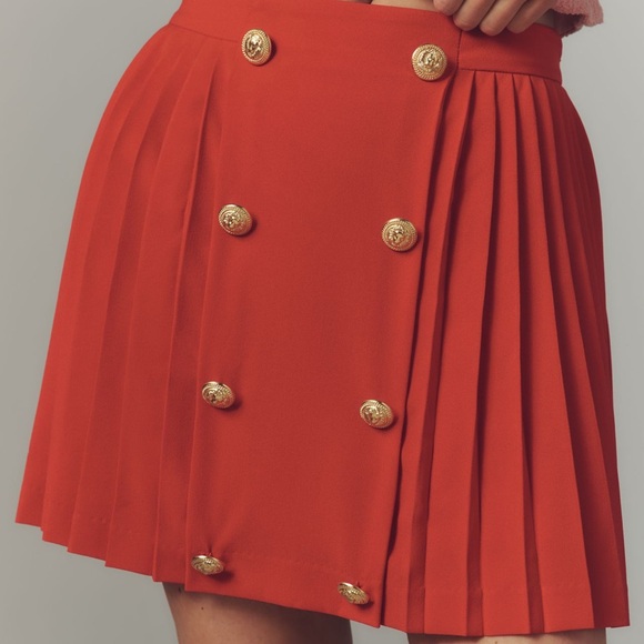 Anthropologie Dresses & Skirts - Anthropologie Hutch Button-Front Mini Skirt